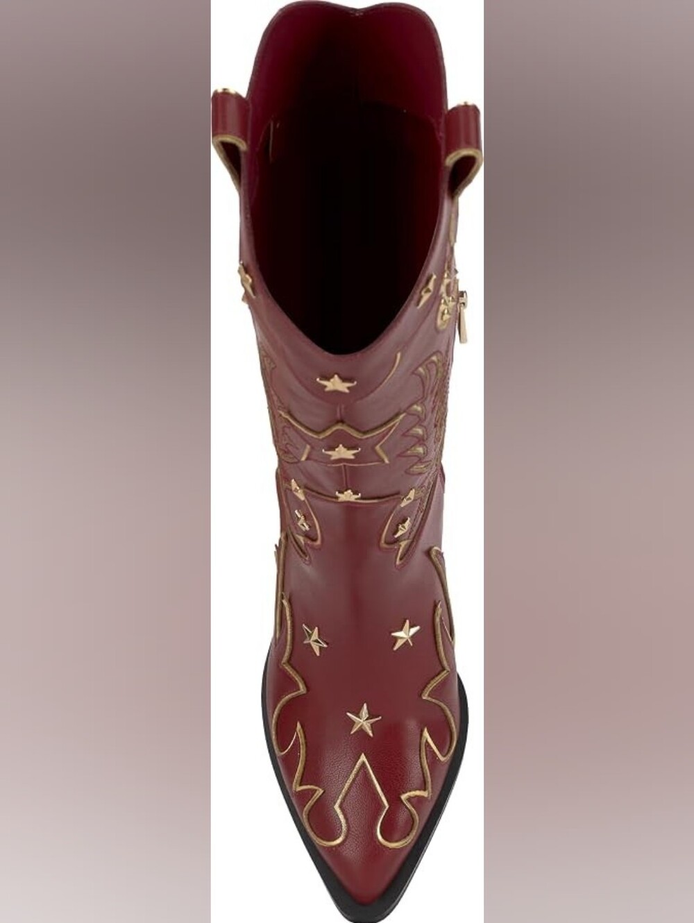 Jessica Simpson Red Western Boots - Size 9 M - Picture 6 of 9